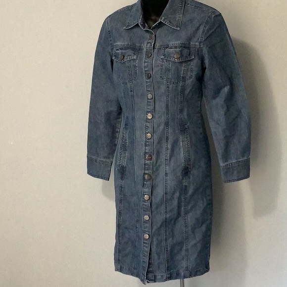 VINTAGE DENIM Shirtdress (Imported) - Picture 9 of 15